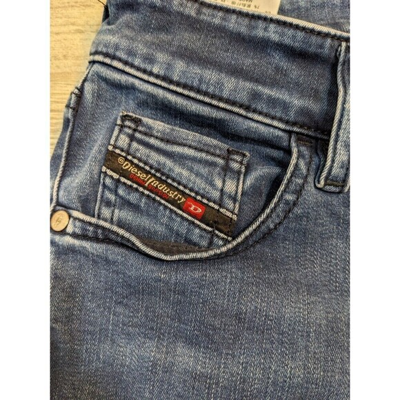 Diesel Women’s Slandy Low Rise Jeans Slim Medium Wash Super Skinny Sz 27 x 30 45 - Picture 3 of 10